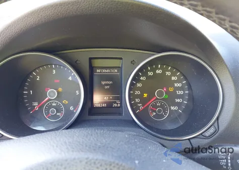 2012 Volkswagen Jetta Sportwagen 2.0L Tdi z USA, uszkodzony, nr VIN 3VWPL7AJ5CM693958